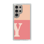 Slim Protection Case［ Original - initial two tone - Y pink ］