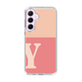 Slim Protection Case［ オリジナル - initial two tone - Y pink ］