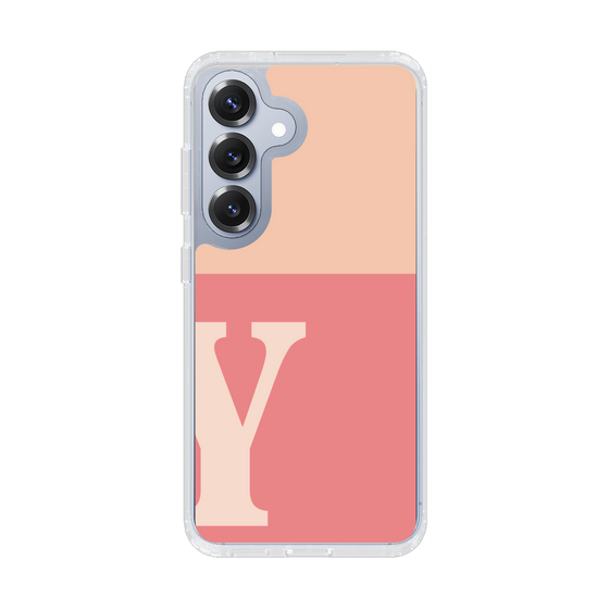 Slim Protection Case［ Original - initial two tone - Y pink ］