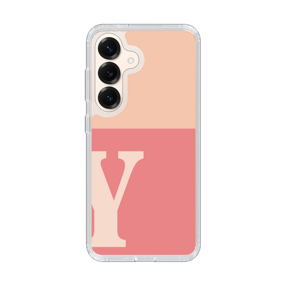 Slim Protection Case［ Original - initial two tone - Y pink ］
