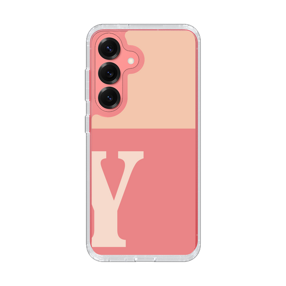 Slim Protection Case［ Original - initial two tone - Y pink ］