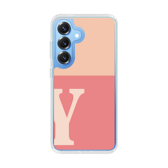 Slim Protection Case［ Original - initial two tone - Y pink ］