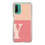Slim Protection Case［ Original - initial two tone - Y pink ］