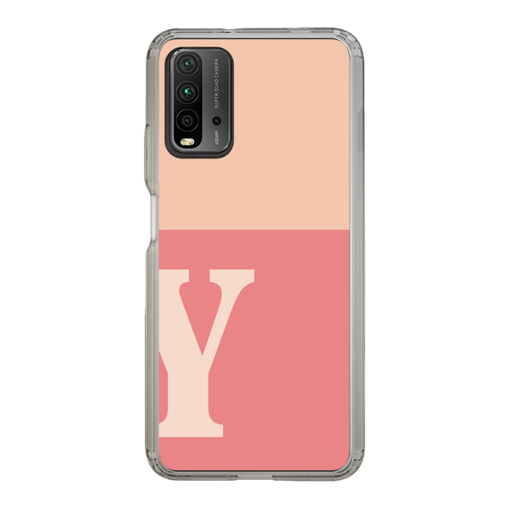 Slim Protection Case［ Original - initial two tone - Y pink ］