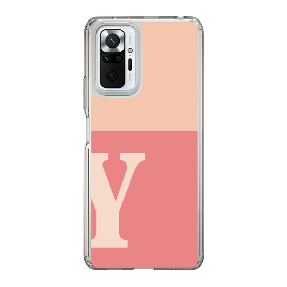 Slim Protection Case［ Original - initial two tone - Y pink ］