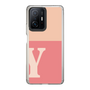 Slim Protection Case［ Original - initial two tone - Y pink ］