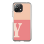Slim Protection Case［ Original - initial two tone - Y pink ］
