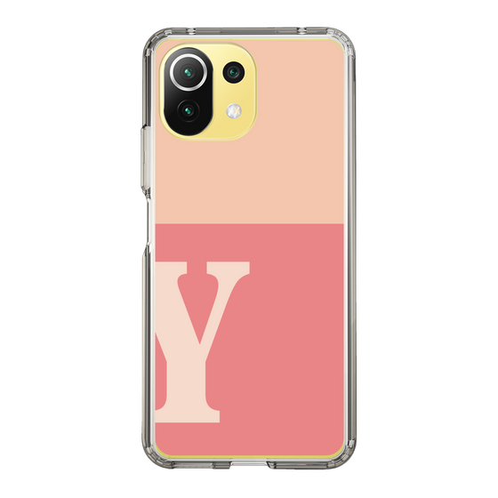 Slim Protection Case［ Original - initial two tone - Y pink ］