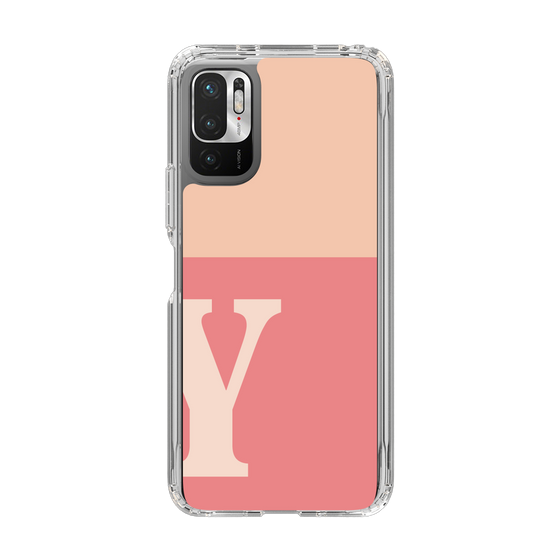 Slim Protection Case［ Original - initial two tone - Y pink ］