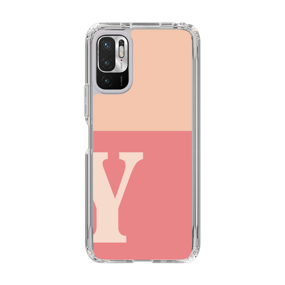 Slim Protection Case［ Original - initial two tone - Y pink ］