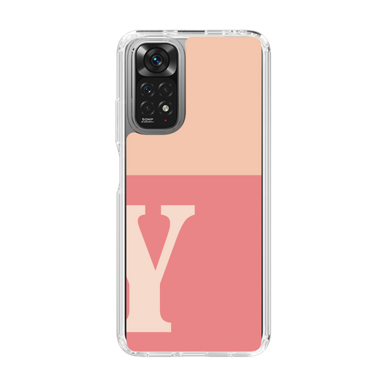 Slim Protection Case［ Original - initial two tone - Y pink ］