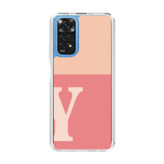Slim Protection Case［ Original - initial two tone - Y pink ］