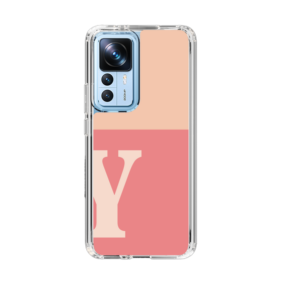 Slim Protection Case［ Original - initial two tone - Y pink ］