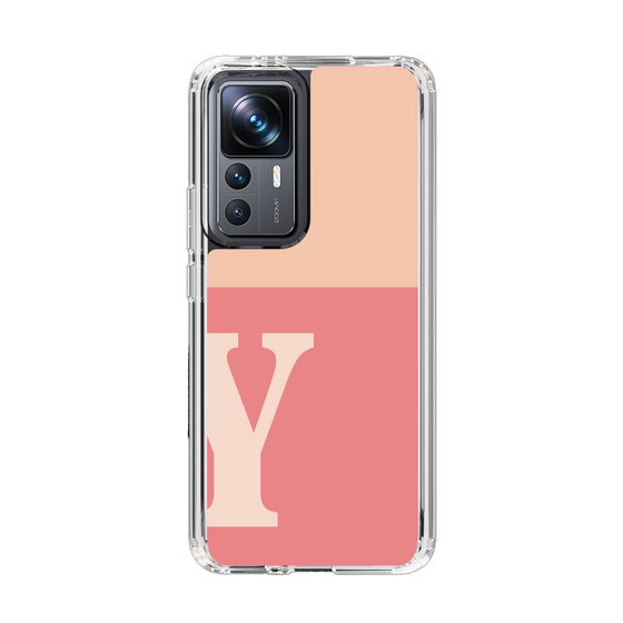 Slim Protection Case［ Original - initial two tone - Y pink ］