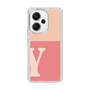 Slim Protection Case［ Original - initial two tone - Y pink ］