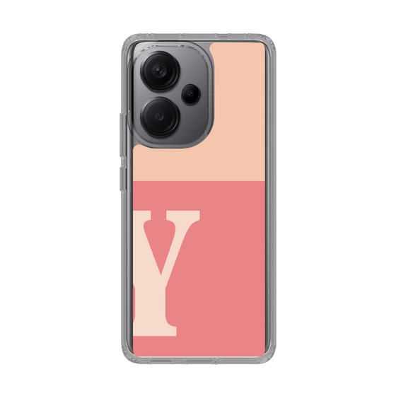 Slim Protection Case［ Original - initial two tone - Y pink ］