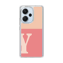 Slim Protection Case［ Original - initial two tone - Y pink ］