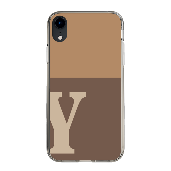 Slim Protection Case［ Original - initial two tone - Y brown ］