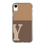Slim Protection Case［ Original - initial two tone - Y brown ］