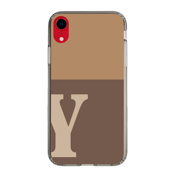 Slim Protection Case［ Original - initial two tone - Y brown ］