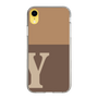 Slim Protection Case［ Original - initial two tone - Y brown ］