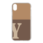 Slim Protection Case［ Original - initial two tone - Y brown ］