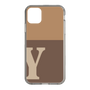 Slim Protection Case［ Original - initial two tone - Y brown ］