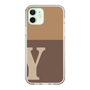 Slim Protection Case［ Original - initial two tone - Y brown ］