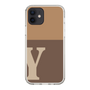 Slim Protection Case［ Original - initial two tone - Y brown ］
