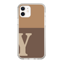 Slim Protection Case［ Original - initial two tone - Y brown ］