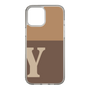 Slim Protection Case［ Original - initial two tone - Y brown ］