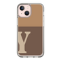 Slim Protection Case［ Original - initial two tone - Y brown ］
