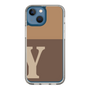 Slim Protection Case［ Original - initial two tone - Y brown ］