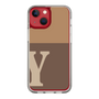 Slim Protection Case［ Original - initial two tone - Y brown ］