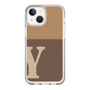 Slim Protection Case［ Original - initial two tone - Y brown ］