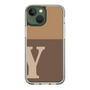 Slim Protection Case［ Original - initial two tone - Y brown ］