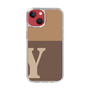 Slim Protection Case［ Original - initial two tone - Y brown ］