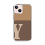 Slim Protection Case［ Original - initial two tone - Y brown ］