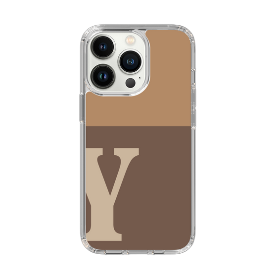 Slim Protection Case［ Original - initial two tone - Y brown ］