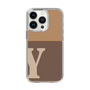 Slim Protection Case［ Original - initial two tone - Y brown ］