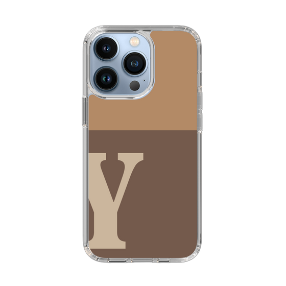 Slim Protection Case［ Original - initial two tone - Y brown ］