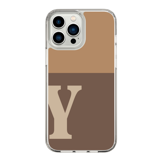 Slim Protection Case［ Original - initial two tone - Y brown ］