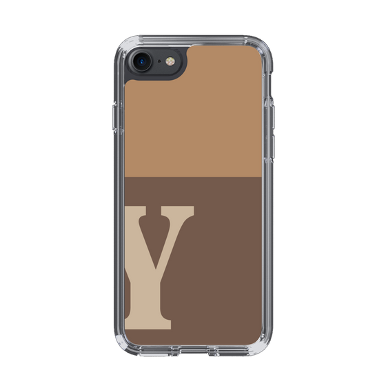 Slim Protection Case［ Original - initial two tone - Y brown ］
