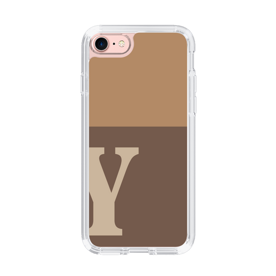 Slim Protection Case［ Original - initial two tone - Y brown ］