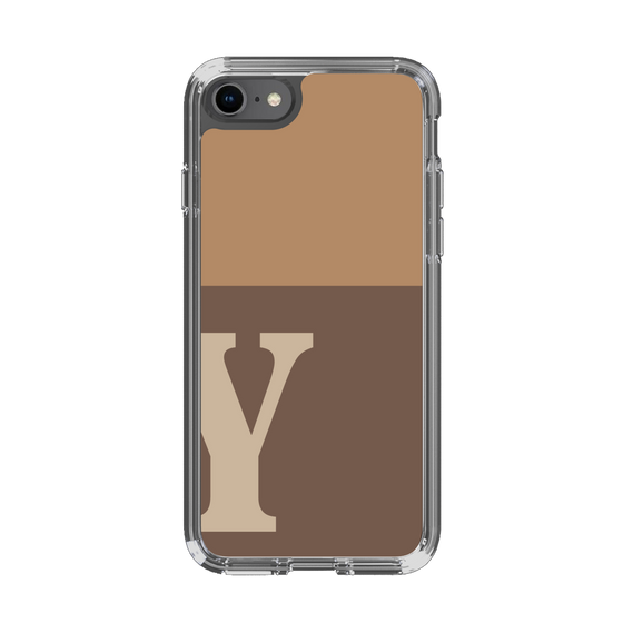 Slim Protection Case［ Original - initial two tone - Y brown ］