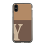 Slim Protection Case［ Original - initial two tone - Y brown ］