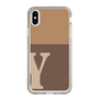 Slim Protection Case［ Original - initial two tone - Y brown ］