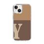 Slim Protection Case［ Original - initial two tone - Y brown ］