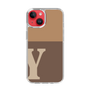 Slim Protection Case［ Original - initial two tone - Y brown ］