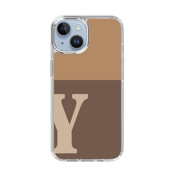 Slim Protection Case［ Original - initial two tone - Y brown ］